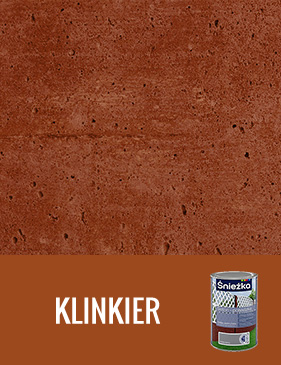 Farby do betonu Śnieżka - Klinkier